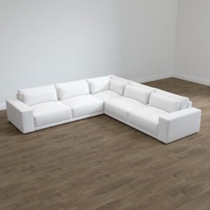 Bella sofa L shape Linen Fabric