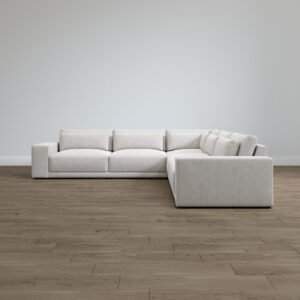 Bella sofa L shape Boucle Fabric