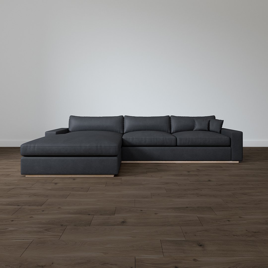 Grey Microfibre Leather