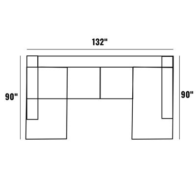 90"x132"x90"