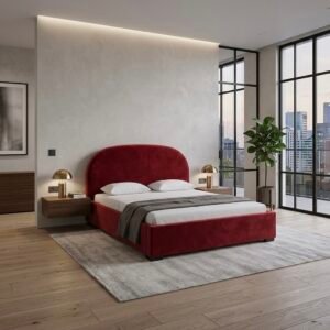 Universal Bed Ruby Velvet