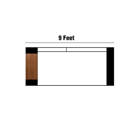 9 Feet with Arm Tray