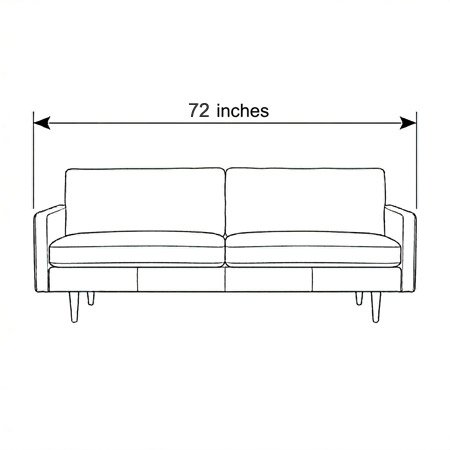 72 inches - Article Tuffted