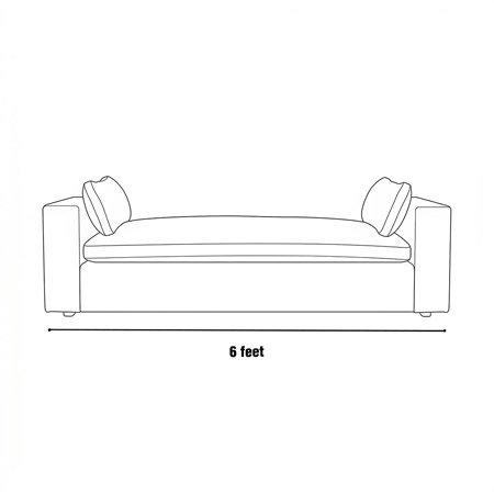 6 Feet - Amiri Bench