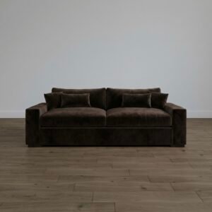 Amiri dark walnut velvet