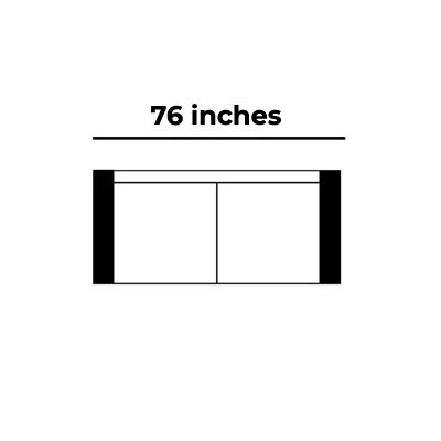 76 Inches - Amiri Sleeper
